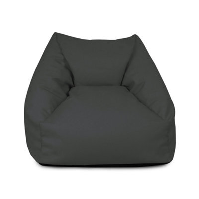 rucomfy Beanbags Rucomfy Kids Indoor Or Outdoor Lounge Chair - Grey Comfy Snuggle Bean Bag - image 1