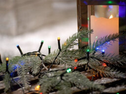 Festive Glow-Worm Lights - Multicolour - 760 Leds - thumbnail 4