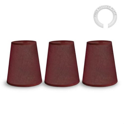 3 Pack Bedside Table Lamp Shade 16Cm Bedroom Lamp With Fabric Shade Small Bedside Lamp For Bedroom Living Room Office. - image 1