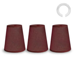 3 Pack Bedside Table Lamp Shade 16Cm Bedroom Lamp With Fabric Shade Small Bedside Lamp For Bedroom Living Room Office. - thumbnail 1