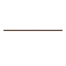 Satin Brown Walnut Effect Non Extendable Ball Single Curtain Pole Set, (L)1.5M (Dia)28mm - thumbnail 2