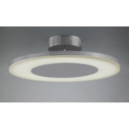 Luminosa Lighting Luminosa Hemisferic Ceiling 1 X 36W Led Round 3000K, 3240Lm, Satin Aluminium / Frosted Acrylic, 3Yrs Warranty - thumbnail 2