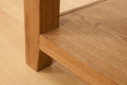Buttercup Farm Shrewsbury Standard Coffee Table With Shelf - L60 X W90 X H50 Cm - Oak - thumbnail 2