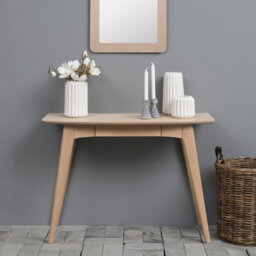 Furniture To Go Woodstock 1 Drawer Desk In Oak - thumbnail 6