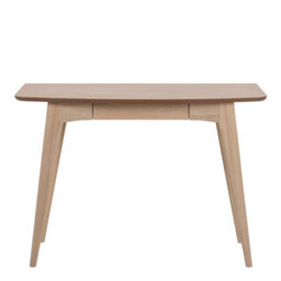Furniture To Go Woodstock 1 Drawer Desk In Oak - thumbnail 2