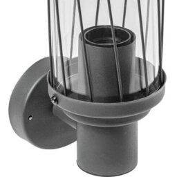 CGC Lighting Cgc Dark Grey Outdoor Garden Porch Wall Light - thumbnail 3