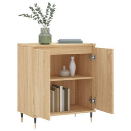 Berkfield Durable Sideboard Sonoma Oak 60X35X70 Cm Engineered Wood - thumbnail 4