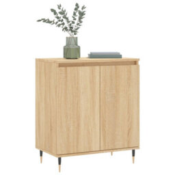 Berkfield Durable Sideboard Sonoma Oak 60X35X70 Cm Engineered Wood - thumbnail 3