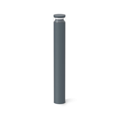 Ideal Lux Boeing 100Cm Led Outdoor Bollard Anthracite 3000K Ip65