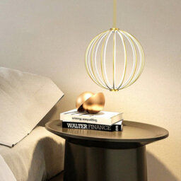CGC Interiors Cgc Paraplu 3 Globe 45Cm Satin Gold Led Ceiling Pendant Light - thumbnail 6