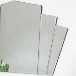 Melody Maison Art Deco Fan Frameless Wall Mirror 40Cm X 60Cm - thumbnail 4