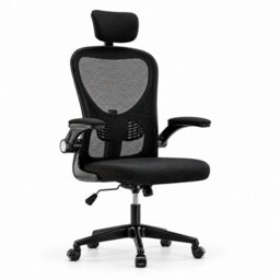 JAJALUYA Office Chair - Ergonomic Desk Chair With Lumbar Support Headrest Adjustable - thumbnail 9