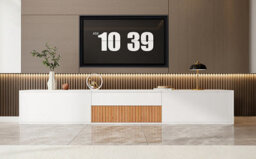 Btm Modern Tv Stand 180X34X30Cm, Low Profile Tv Cabinet With Projector Shelf, Minimalist Living Room Media Unit - thumbnail 9
