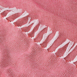 furn. Furn Dessa Woven Indoor/outdoor Throw, Fuschia Pink, 130 X 180Cm - thumbnail 3