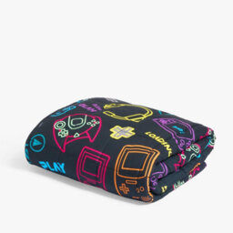 Ohs Kids Gaming Print Weighted Blanket 3Kg Sensory Sleep Throw - thumbnail 2