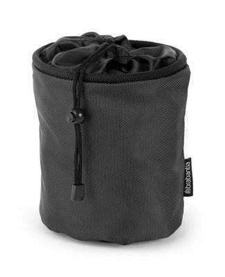 Brabantia - Peg Bag - With Closing Cord - Durable And Weather Resistant - Storage For Up To 150 Pegs - Rotary Dryer - Black - 20