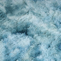 Aspire Homeware Non Slip Tie Dye Teal Shaggy Rug Soft Fluffy Washable, Living Area And Bedroom Rug, (L)170Cm X (W)120Cm - thumbnail 2