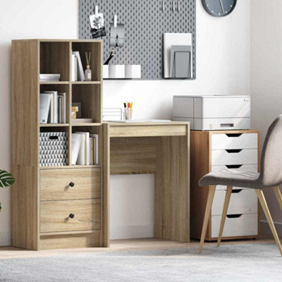Walplus Desk Sonoma Oak 60 X 40 X 76 Cm Engineered Wood - image 1