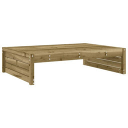 Berkfield Garden Footstool 120X80 Cm Impregnated Wood Pine - thumbnail 4
