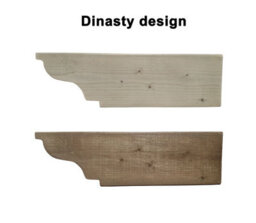 Arbor Garden Solutions Timber Pergola And Decking Complete Diy Kit, Dinasty Design (4.2M X 4.2M, Rustic Brown Finish) - thumbnail 6