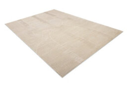RugsX Carpet Balance 9086 Taupe - Geometric, Structural, Glamour 180X270 Cm - thumbnail 1