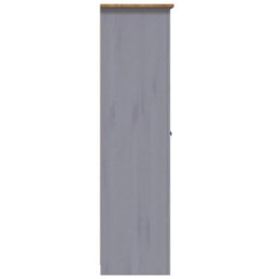 Vidaxl 3-Door Wardrobe Grey 118X50X171.5 Cm Pine Panama Range - thumbnail 6