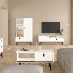 Furniture To Go Ry Coffee Table With 1 Drawer Matt White - thumbnail 6