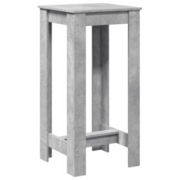 Berkfield Bar Table Concrete Grey 51X50X103.5 Cm Engineered Wood - thumbnail 2