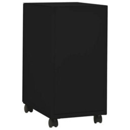 Berkfield Mobile File Cabinet Black 30X45X59 Cm Steel - thumbnail 4