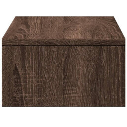 Walplus Monitor Stand With Drawers Brown Oak 50X27X15 Cm Engineered Wood - thumbnail 6
