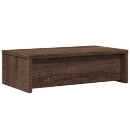 Walplus Monitor Stand With Drawers Brown Oak 50X27X15 Cm Engineered Wood - thumbnail 7