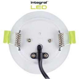 Integral LED Led Downlights 65mm Ip65 600Lm 5W 3000K Dimmable Fire Rated - White (4 Pack) - thumbnail 6
