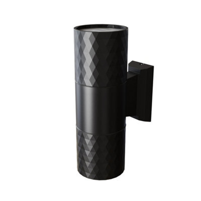Luminosa Lighting Luminosa Bowery Outdoor Up Down Wall Lamp Black Ip54 2Xgu10 - image 1
