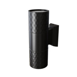 Luminosa Lighting Luminosa Bowery Outdoor Up Down Wall Lamp Black Ip54 2Xgu10 - thumbnail 1