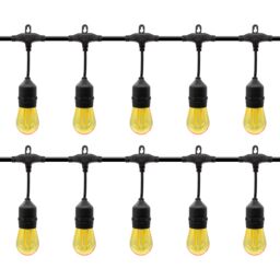 GoodHome Marazion Mains-Powered (Plug-In) Warm White 10 Led Indoor & Outdoor String Lights - thumbnail 3