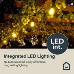 GoodHome Marazion Mains-Powered (Plug-In) Warm White 10 Led Indoor & Outdoor String Lights - thumbnail 8