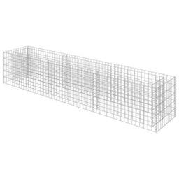 Walplus Gabion Raised Bed Galvanised Steel 270X50X50 Cm - thumbnail 2