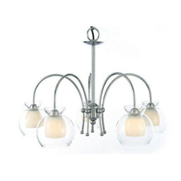 Luminosa Lighting Luminosa Malvina Pendant/semi Flush 5 Light G9 Polished Chrome - thumbnail 1