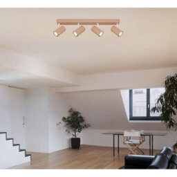 Luminosa Lighting Luminosa Robby Ceiling Spotlight Bar Peach Fuzz Matt 4X Gu10 - thumbnail 5