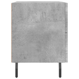 Berkfield Bedside Cabinet Concrete Grey 40X35X47.5 Cm Engineered Wood - thumbnail 7