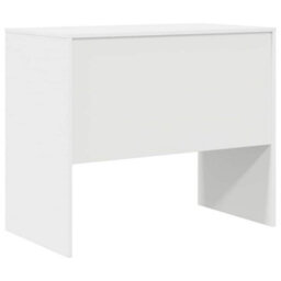 Berkfield Computer Desk White Engineered Wood 90 X 50 X 76 Cm Tough - thumbnail 6