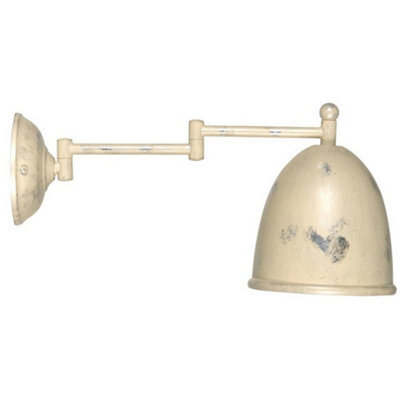 Luminosa Lighting Luminosa Pharmacy Dome Wall Light Cream