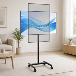 Versatile Rolling Display Stand For Presentation And Commercial Scenes - thumbnail 3