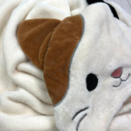 Squishmallows Camcat Hooded 3D Fleece Throw Blanket - thumbnail 8