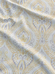 Luxury Living Victoria Room Darkening Ring Top Curtains Ochre - thumbnail 2