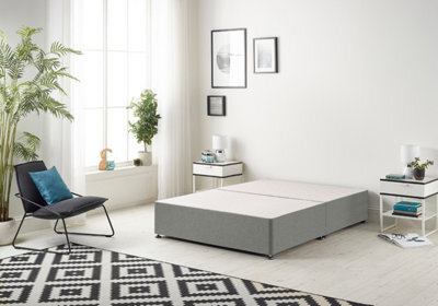 Somnior Beds Somnior Linen Silver Platform Divan Base - Single - image 1
