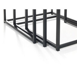 Oakham Harstad Concrete Nest Of 3 Tables In Concrete And Black - thumbnail 3