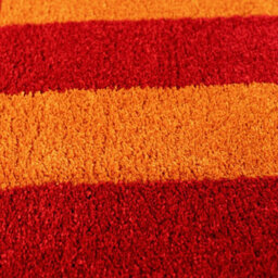 The Rugs Joli Red And Orange Geometric Rug Soft Dense Pile Easy To Clean And Pet Friendly For Living Rooms And Bedrooms - thumbnail 5