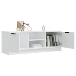 Berkfield Tv Cabinet White 102X35X36.5 Cm Engineered Wood - thumbnail 7