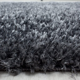 Abaseen 160X230Cm Grey Cosy Shaggy Rug, Rectangular Extra Soft Touch 5Cm Heavy Thick Pile, Modern Area Rugs Living & Bedroom - thumbnail 4